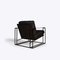 Black Safari Armchair from Pure White Lines 4