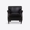 Black Tolworth Club Chair from Pure White Lines, Image 1