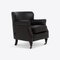 Black Tolworth Club Chair from Pure White Lines 5