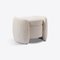 Boucle Upholstered Ottoman Seating from Pure White Lines 6