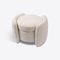 Boucle Upholstered Ottoman Seating from Pure White Lines 3
