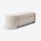 Boucle Upholstered Storage Bench from Pure White Lines, Image 7