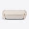 Boucle Upholstered Storage Bench from Pure White Lines 2