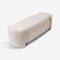 Boucle Upholstered Storage Bench from Pure White Lines 5