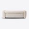 Boucle Upholstered Storage Bench from Pure White Lines 1