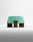 Cassete Pouf in Teal by Alter Ego for Collector 1