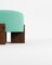 Cassete Pouf in Teal by Alter Ego for Collector, Image 2