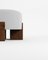Cassete Pouf in White by Alter Ego for Collector 2