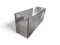 Silver-Colored Aluminum Chest of Drawers, Image 2