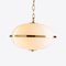 Grande Suspension Fitzroy en Opaline de Pure White Lines 7