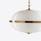 Grande Suspension Fitzroy en Opaline de Pure White Lines 5