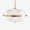 Large Clear Fitzroy Pendant from Pure White Lines, Image 5
