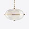 Large Clear Fitzroy Pendant from Pure White Lines, Image 6