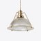 Small Brass Hoxton Pendant from Pure White Lines 1