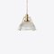 Small Brass Hoxton Pendant from Pure White Lines, Image 4