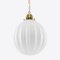 Large Pumpkin Pendant from Pure White Lines, Image 1