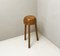 Vintage Stool in Wood, 1940s, Image 2