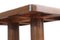 Mesa de centro y sillas de mármol de madera curvada. Juego de 12, Imagen 10