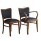 Marble Cafe Table and Chairs in Bentwood, Set of 12 6