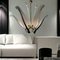 Black and White Murano Glass Chandelier by Franco Luce Seguso, 1960s, Image 11