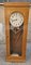 Horloge Pendulum Vintage avec Coffret Enrico Boselli Milano en Bois, 1940s 1