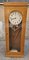 Vintage Pendulum Clock in Enrico Boselli Milano Wooden Case, 1940s 1