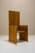 Adamo Highback Chair with Silhouette in Pine by Ugo Marano, Italy, 1978 2