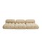 Camaleonda Sofa by Mario Bellini for B&B Italia / C&B Italia, 1970s, Set of 6 1