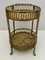 Bohemian Round Bar Trolley in Bamboo and Wicker attributed to Franco Albini, 1960s, Image 9