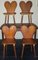 Mid-Century Brutalist Chairs, 1950, Set of 4 1