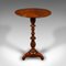 Small Regency English Mahogany Lamp Table, 1820s 2