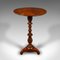 Small Regency English Mahogany Lamp Table, 1820s, Image 2