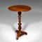 Small Regency English Mahogany Lamp Table, 1820s, Image 1