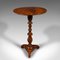 Lámpara de mesa Regency inglesa pequeña de caoba, década de 1820, Imagen 4