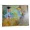Artista della scuola europea, Ballerini, anni '60, Olio su tela, Con cornice, Immagine 2