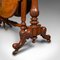Victorian English Sutherland Table in Burr Walnut, Image 11