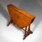 Victorian English Sutherland Table in Burr Walnut, Image 7