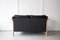 Black Leather 2-Seater Sofa, 1960s 5