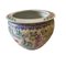Vintage Chinese Porcelain Planter with Flowers and Butterflies 2