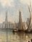 Victor Philipsen, Vue de port, óleo sobre lienzo, Imagen 5