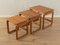 Tables Gigognes, 1960s, Set de 3 1