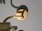 Lámparas de pared escandinavas vintage de latón escalonado, años 70. Juego de 2, Imagen 14