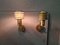 Vintage Scandinavian Wall Lights in Stepped Brass, 1970s, Set of 2, Image 4
