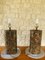 Lámparas de mesa brutalistas de Irv Bramberg, años 60. Juego de 2, Imagen 5