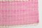 Vintage Turkish Pink Beige Doormat Rug, Image 11