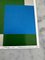 Max Hermann Mahlmann, Composition Trilogy Blue, Siebdruck 2