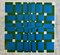 Max Hermann Mahlmann, Composition Trilogy Blue, Silkscreen Print 10