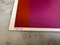 Max Hermann Mahlmann, Composition Trilogy Red, Silkscreen Print 4