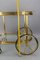 Mid-Century Modern 2-Tier Brass and Glass Bar Cart in the style of Maison Baguès, 1950s, Image 25