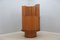 Round Revolving Wardrobe in Walnut, Italy, 1970s 1